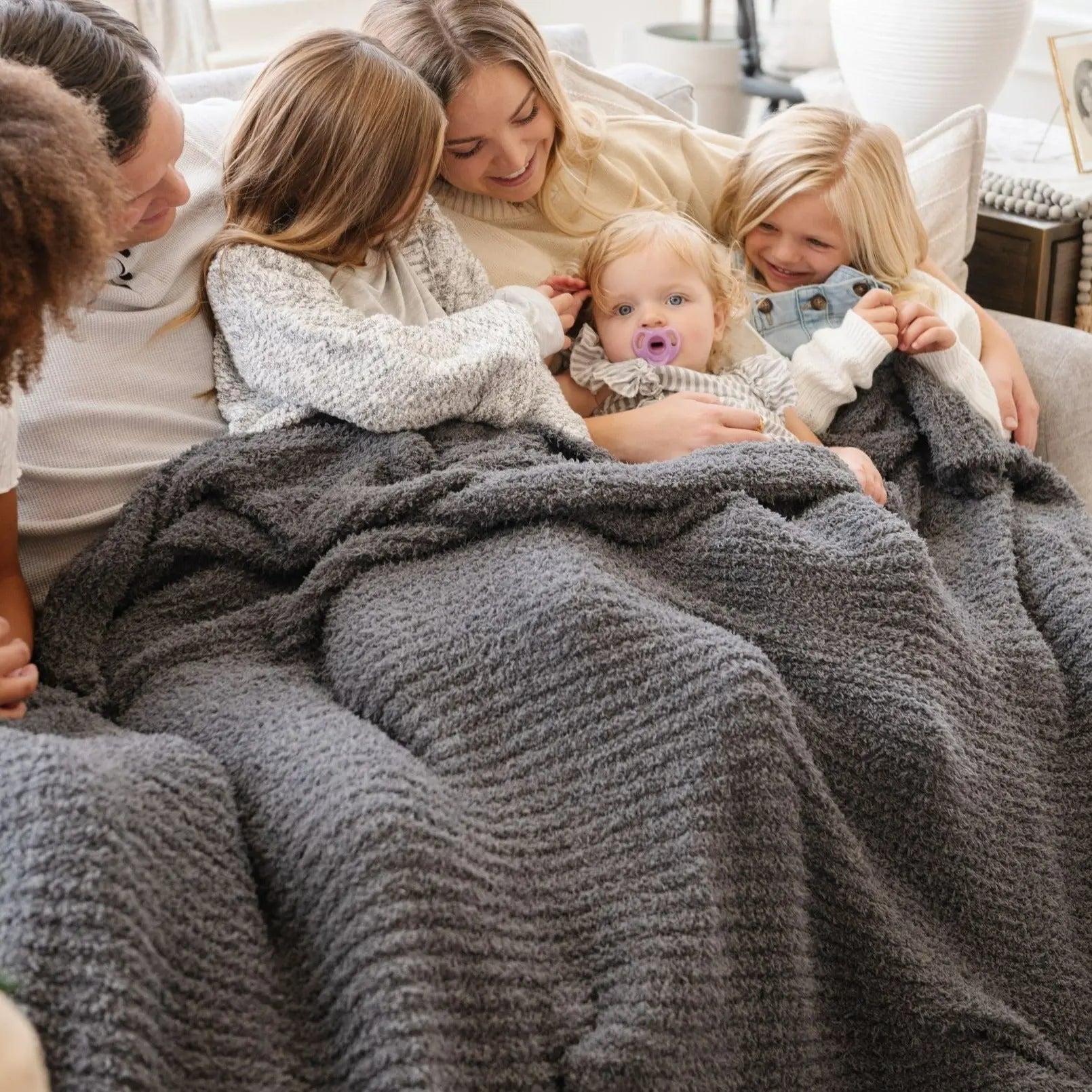 Ribbed Bamboni XL Blankets Breathable Cozy Comfort Saranoni Saranoni Everetts Place Boutique