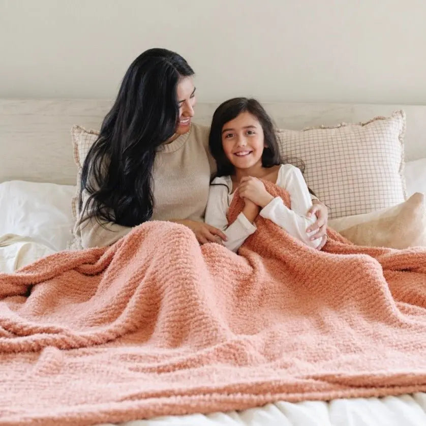 Ribbed Bamboni XL Blankets Breathable Cozy Comfort Saranoni Saranoni Everetts Place Boutique 169.00