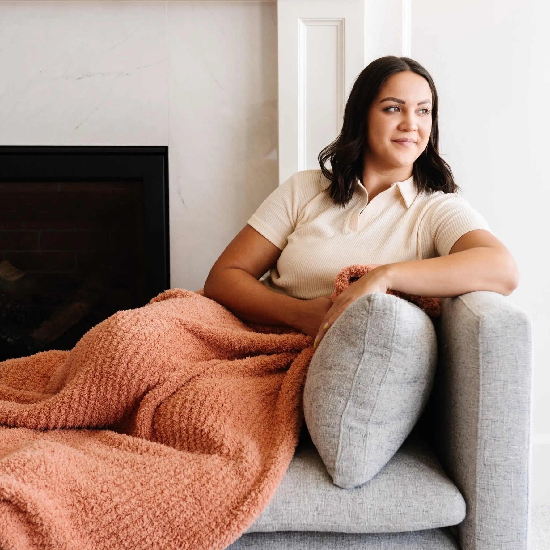Ribbed Bamboni XL Blankets Breathable Cozy Comfort Saranoni Saranoni Everetts Place Boutique