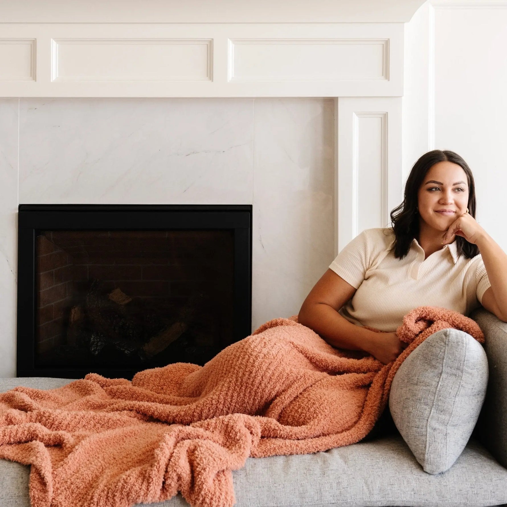 Ribbed Bamboni XL Blankets Breathable Cozy Comfort Saranoni Saranoni Everetts Place Boutique