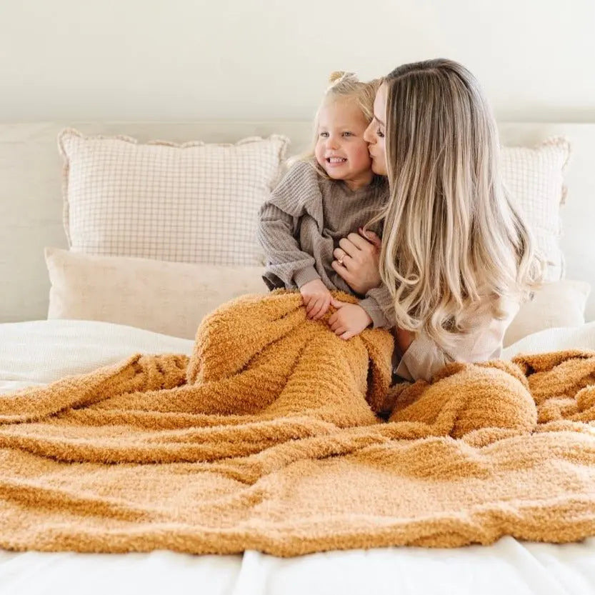 Ribbed Bamboni XL Blankets Breathable Cozy Comfort Saranoni Saranoni Everetts Place Boutique
