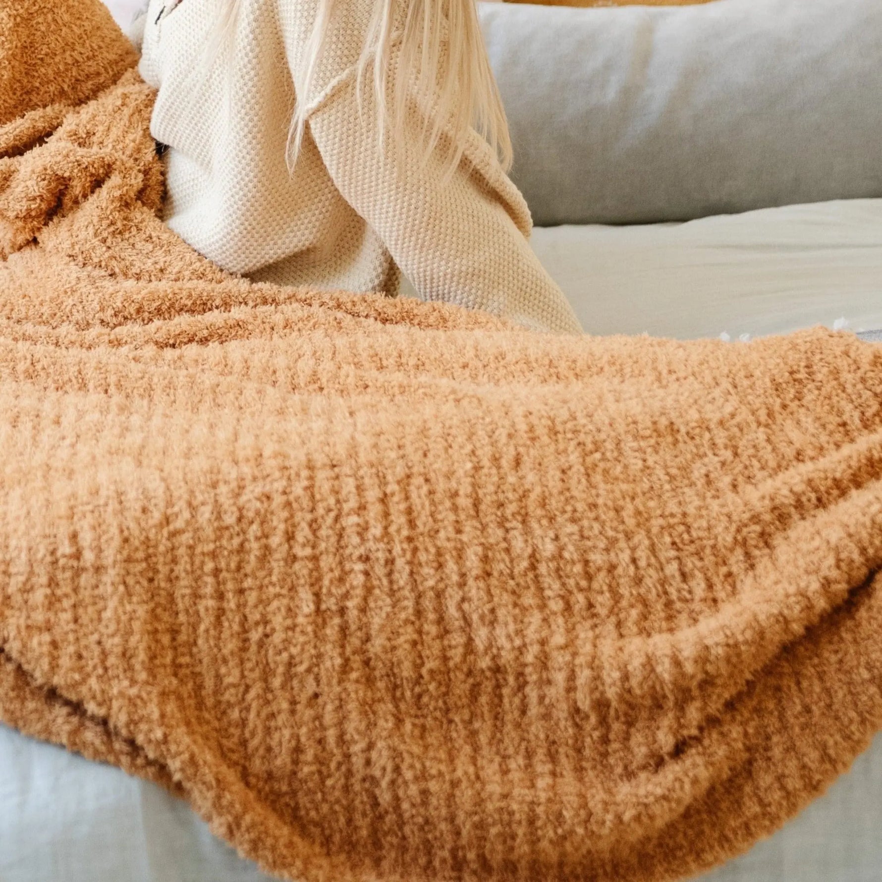 Ribbed Bamboni XL Blankets Breathable Cozy Comfort Saranoni Saranoni Everetts Place Boutique