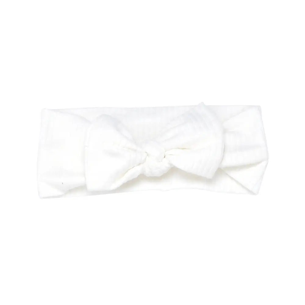 Three Little Tots Ribbed Knot Headband - 