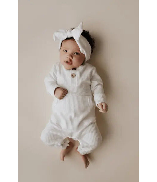 Three Little Tots Ribbed Knot Headband