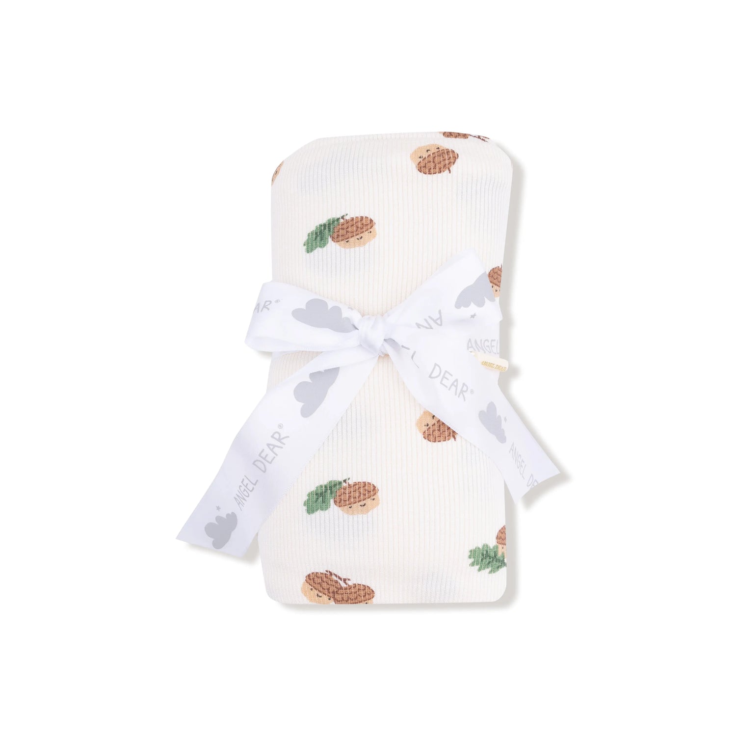 Angel Dear Ribbed Modal Swaddle Blanket 45x45 Inches Angel Dear - Baby & Toddler > Swaddling & Receiving Blankets > Swaddling Blankets 476