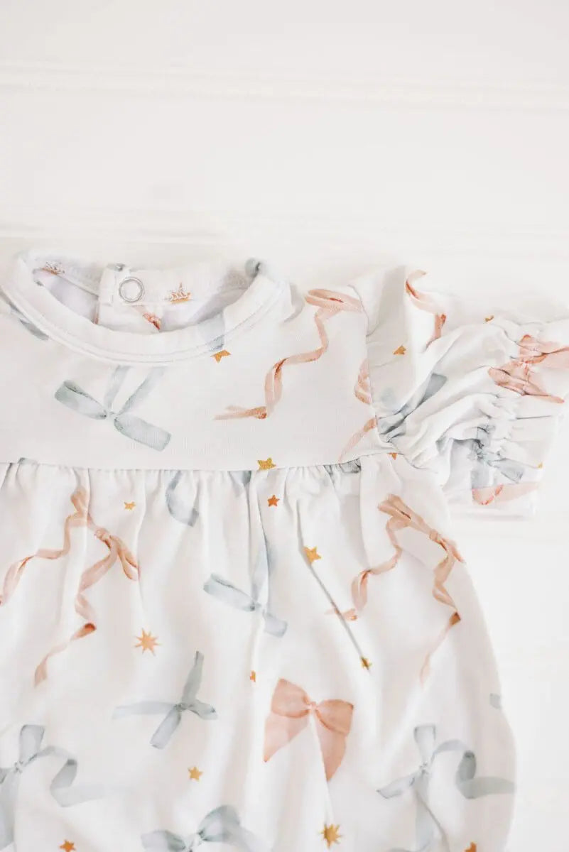 Hugga Babies Ribbon Bubble Romper - Everetts Place Boutique - 