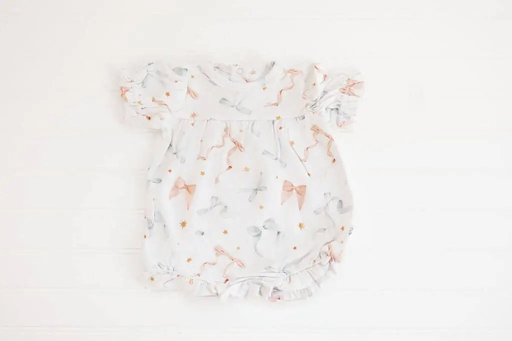 Hugga Babies Ribbon Bubble Romper - Everetts Place Boutique - 