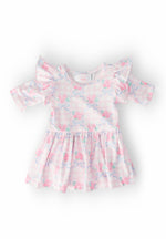 Ribbons and Roses Twirl Bodysuit Three Quarter Sleeve Mila & Rose ® Everetts Place: Online Boutique