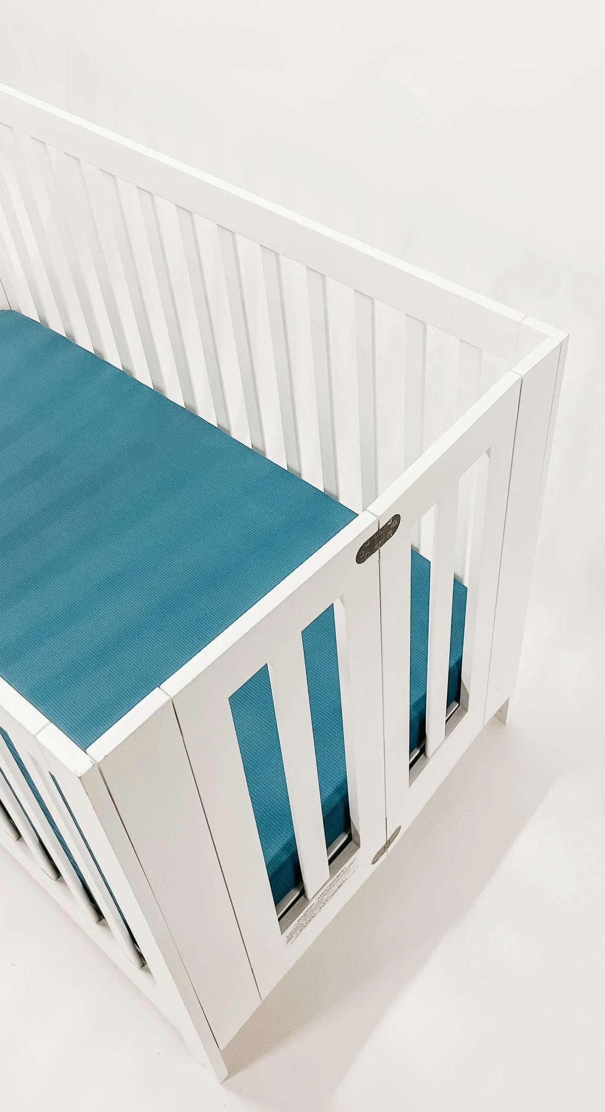 River Ribbed Crib Sheet - Everetts Place