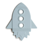 Mushie Rocket Teether Made from Non-Toxic Food-Grade Silicone for Baby Gums - Baby & Toddler > Baby Health > Pacifiers & Teethers teether