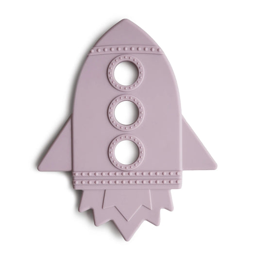 Rocket Teether Made from Non-Toxic Food-Grade Silicone for Baby Gums Mushie