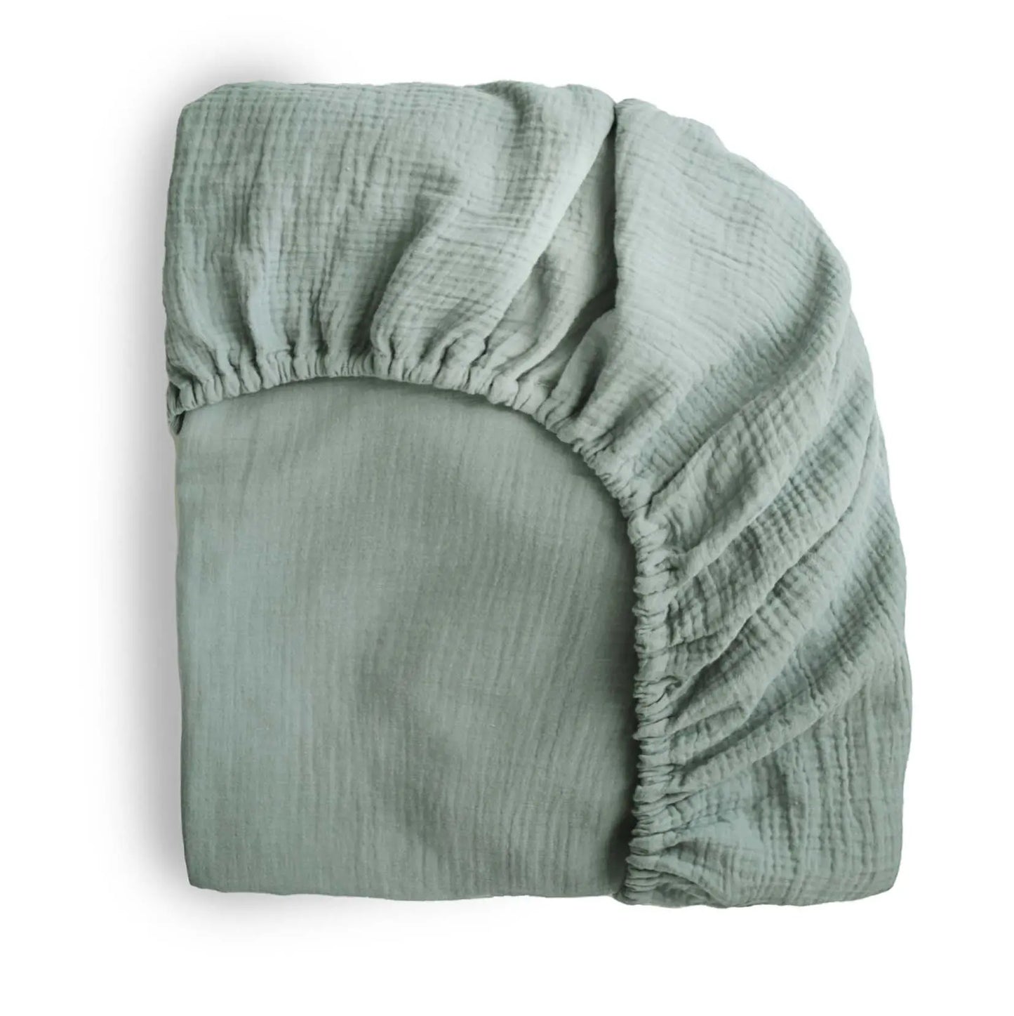 Extra Soft Muslin Crib Sheet for Baby 100% Cotton Breathable and Cozy Mushie