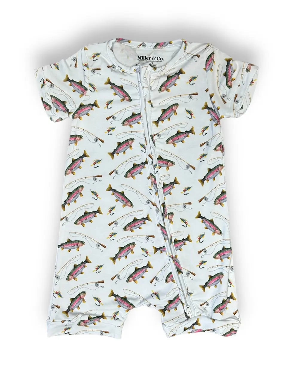 Romper,  Gone Fishing Miller & Co. Everetts Place Boutique