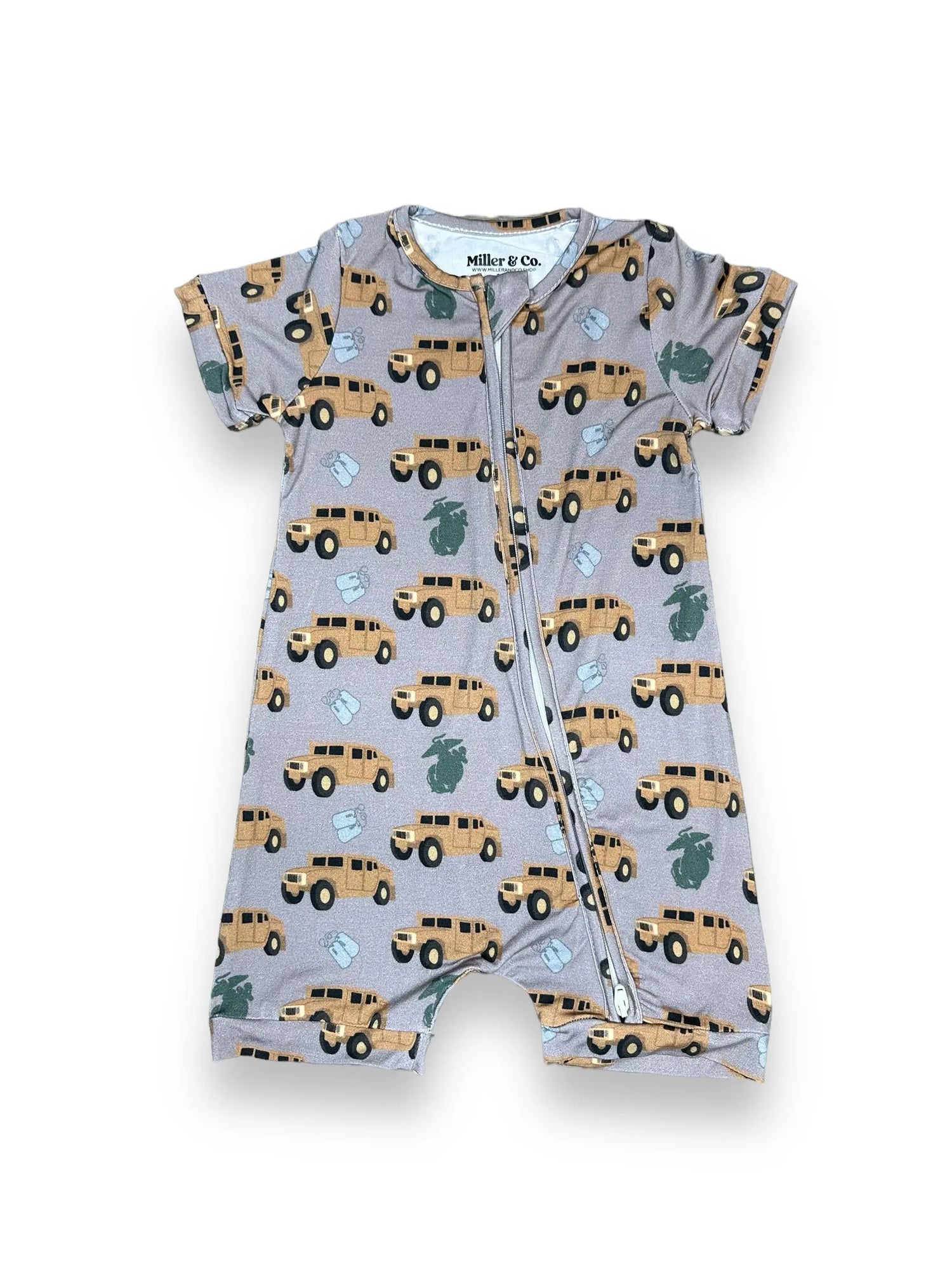 Romper, Humvee Marines Miller & Co. Everetts Place Boutique