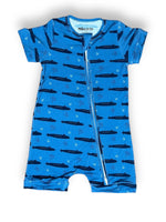 Romper, Navy Submarine Miller & Co. Everetts Place Boutique