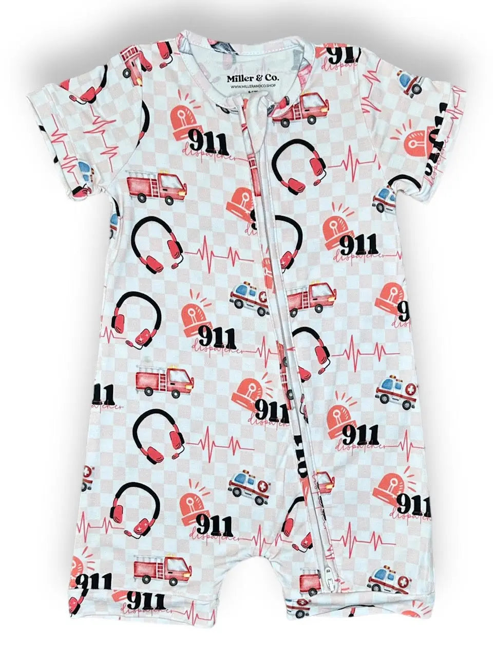 Romper,  Pink Dispatcher Miller & Co. Everetts Place Boutique