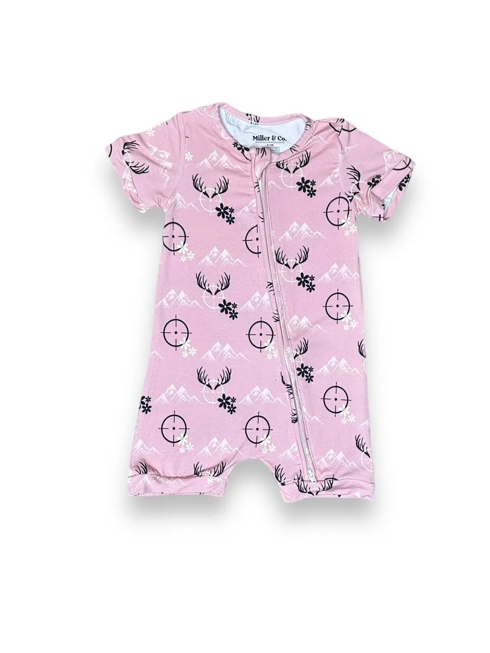 Romper,  Pink Hunter Miller & Co. Everetts Place Boutique