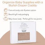 Rope Diaper Caddy Blush For Nursery Organization Comfy Cubs Comfy Cubs Everetts Place: Online Boutique