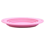 Three Little Tots Rose Collapsible Bowl for Travel or Home - 