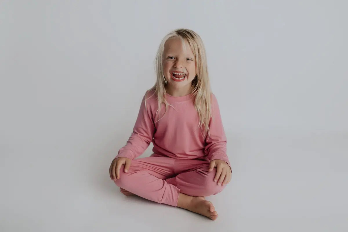 Three Little Tots Rose Jammies - 