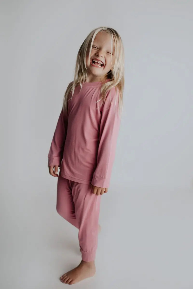Three Little Tots Rose Jammies - 