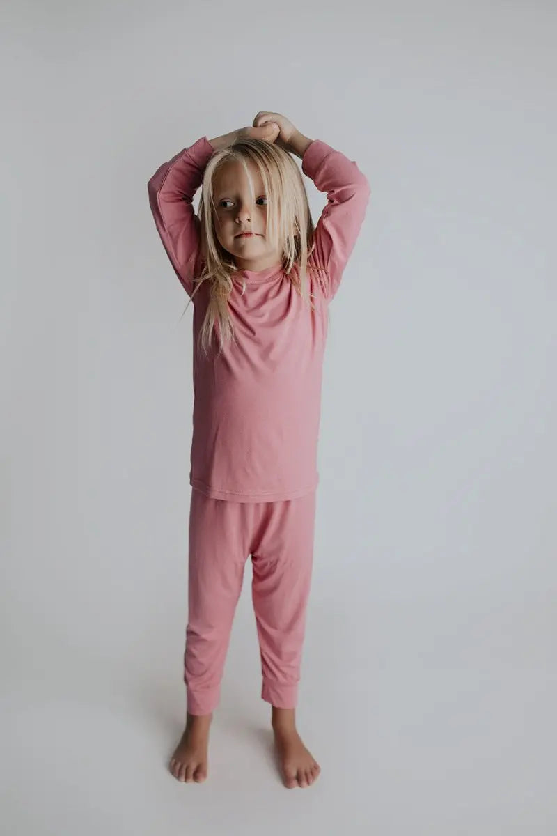 Three Little Tots Rose Jammies - 