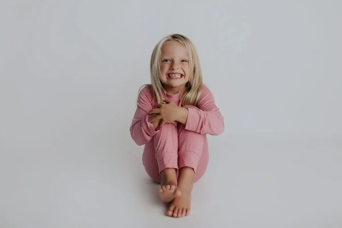 Three Little Tots Rose Jammies - 