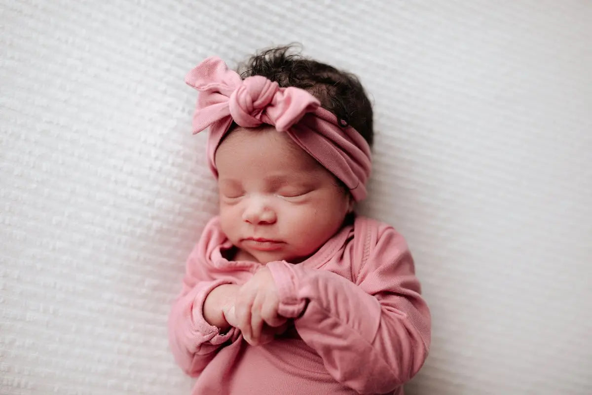 Three Little Tots Rose Knotted Headband - 