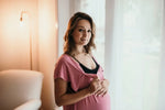 Three Little Tots Rose Mommy Labor and Delivery Nursing Hoospital Gown - 