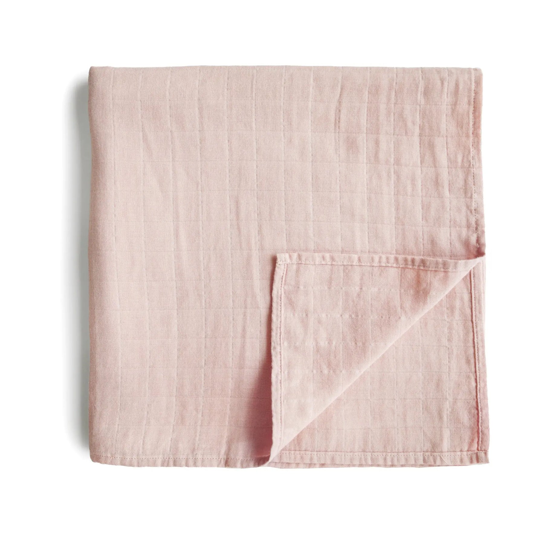 Mushie Organic Cotton Muslin Swaddle Blanket for Baby Cuddling and Nursing - Baby & Toddler > Swaddling & Receiving Blankets Swaddle