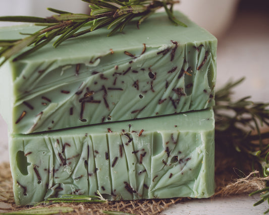 Rosemary Mint Handmade Organic Soap Pure Natural Skin Care Sweet Harvest Farms Everetts Place: Online Boutique