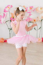 Mila & Rose ® Rosie Posie Tutu Shorts For Girls High Waisted Playwear - Everetts Place Boutique - 