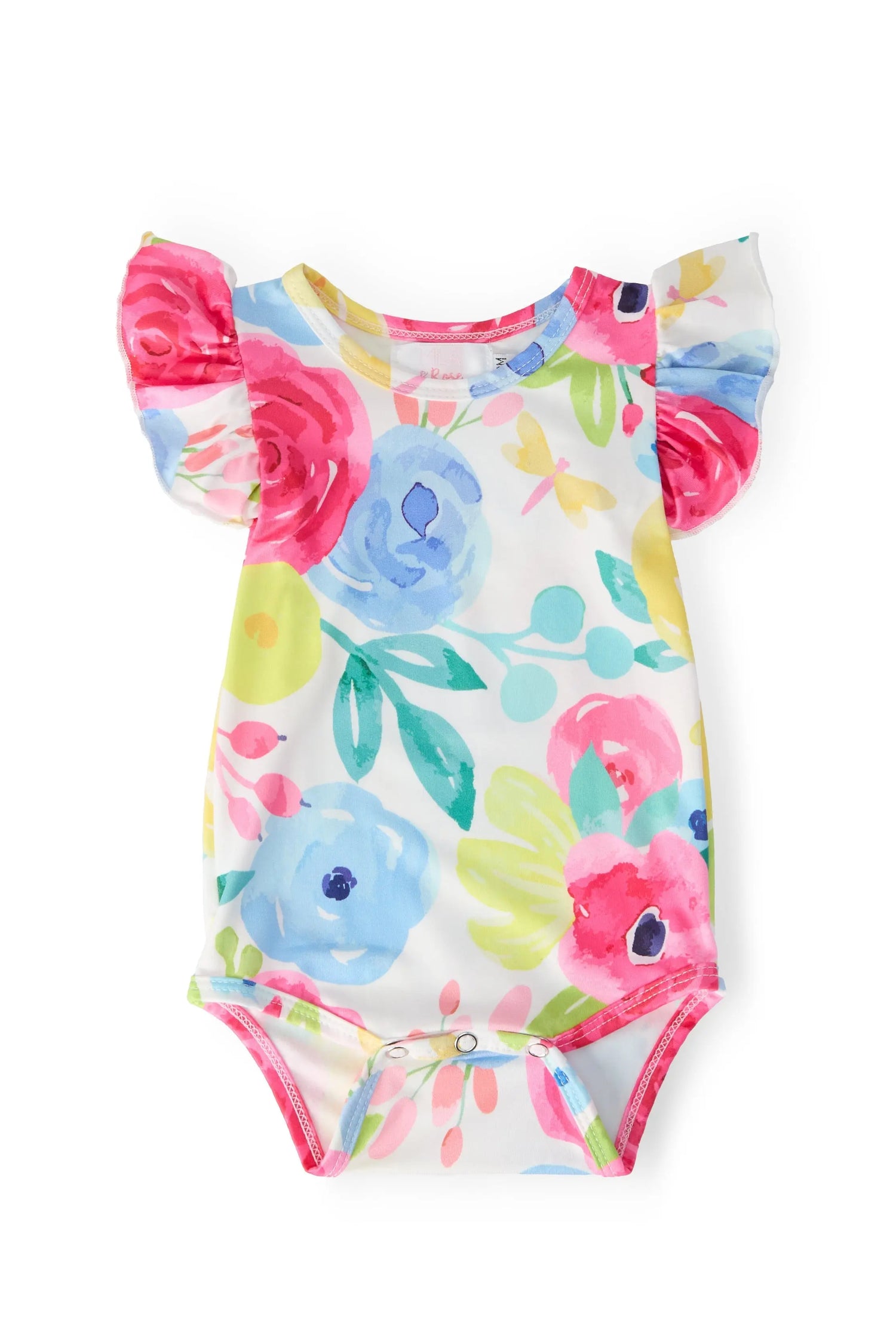 Rosie S/S Flutter Bodysuit - Baby & Toddler Clothing, Pink, Infant bodysuit, Fashion design, Baby Products | Everetts Place