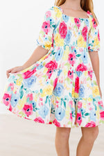 Rosie Smocked Ruffle Dress For Girls Mila And Rose Kids Mila & Rose ® Everetts Place: Online Boutique