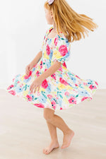 Rosie Smocked Ruffle Dress For Girls Mila And Rose Kids Mila & Rose ® Everetts Place: Online Boutique