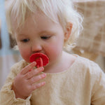 Mushie FRIGG Natural Rubber Pacifier 4 Pack for Baby Comfort and Safety - Baby & Toddler > Baby Health > Pacifiers & Teethers RUBBER FRIGG PACIFIERS