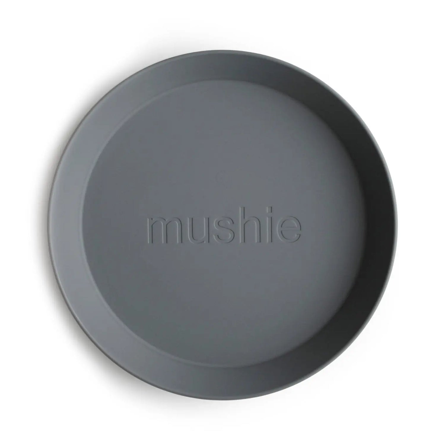 Mushie Round Dinnerware Plates BPA Free Plastic Set Dishwasher Microwave Safe - Home & Garden > Kitchen & Dining > Tableware > Dinnerware > Plates Dinnerware
