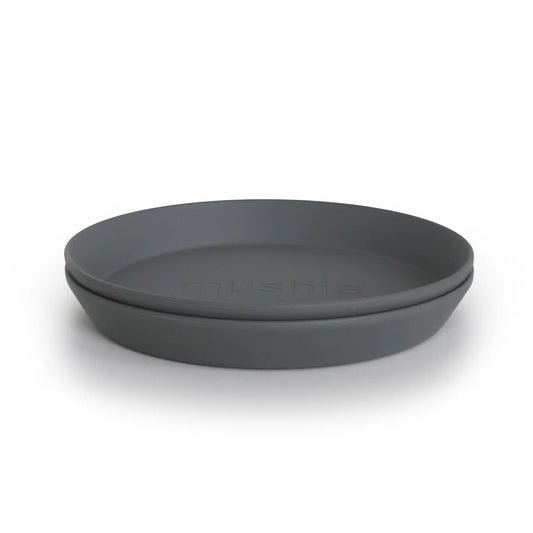 Round Dinnerware Plates BPA Free Plastic Set Dishwasher Microwave Safe Mushie Everetts Place: Online Boutique