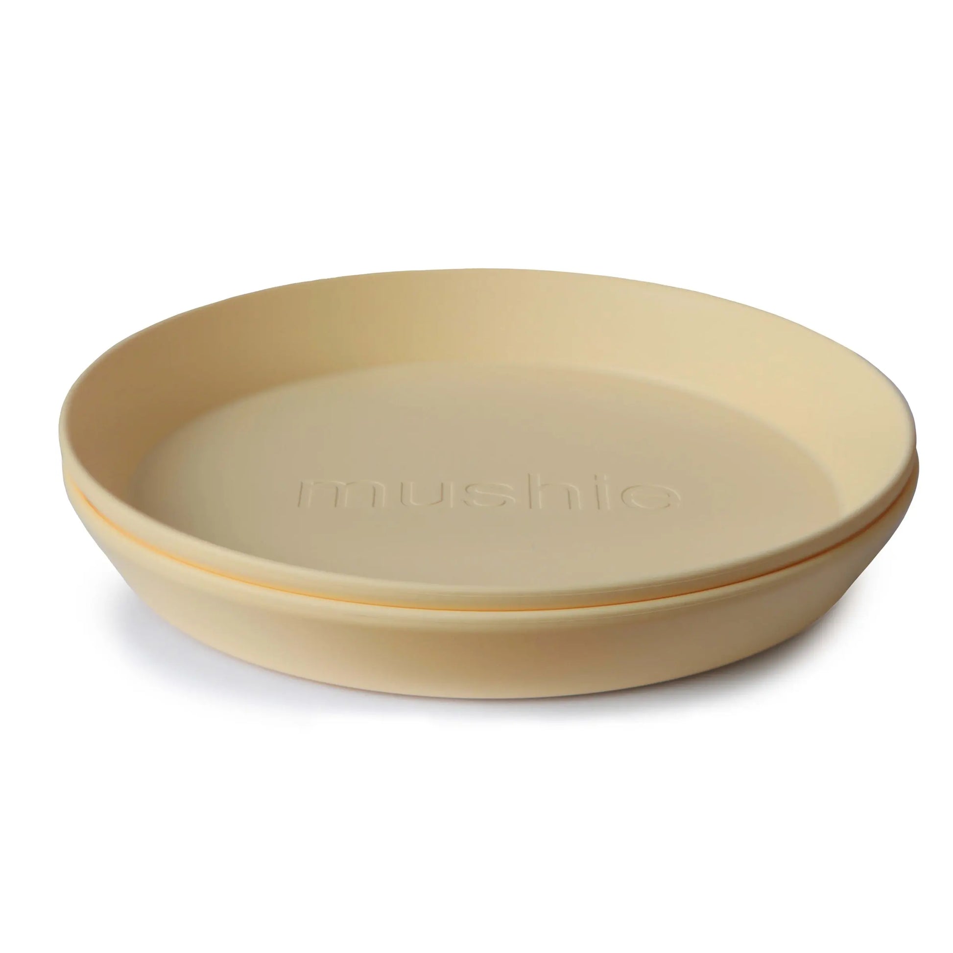 Round Dinnerware Plates BPA Free Plastic Set Dishwasher Microwave Safe Mushie Everetts Place: Online Boutique