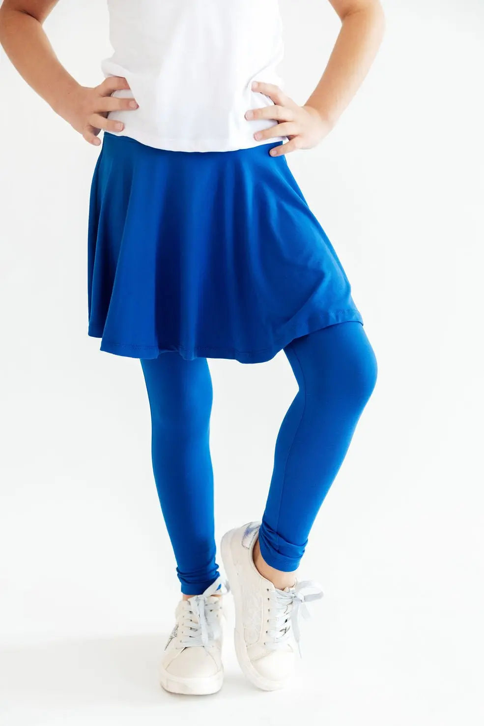 Royal Blue Twirl Skegging - Blue, Waist, Tights, Leggings, Balance | Everetts Place