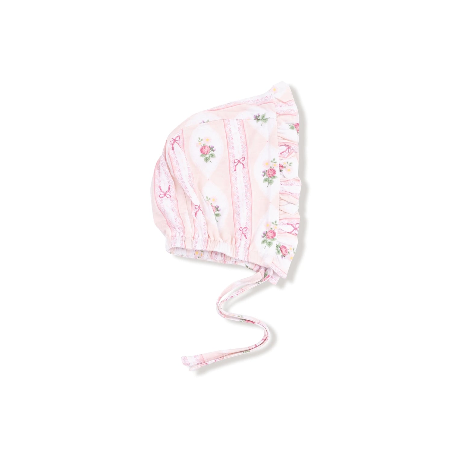 Angel Dear Ruffle Bonnet Baby Hat Viscose Bamboo Cozy Angel Dear - Apparel & Accessories > Clothing Accessories > Baby & Toddler Clothing Accessories > Baby & Toddler Hats 691
