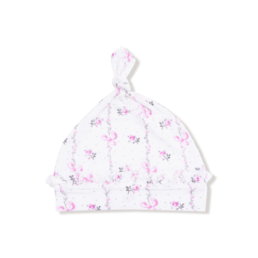Ruffle Knotted Baby Hat With Soft Bamboo Viscose For Baby Angel Dear Everetts Place: Online Boutique
