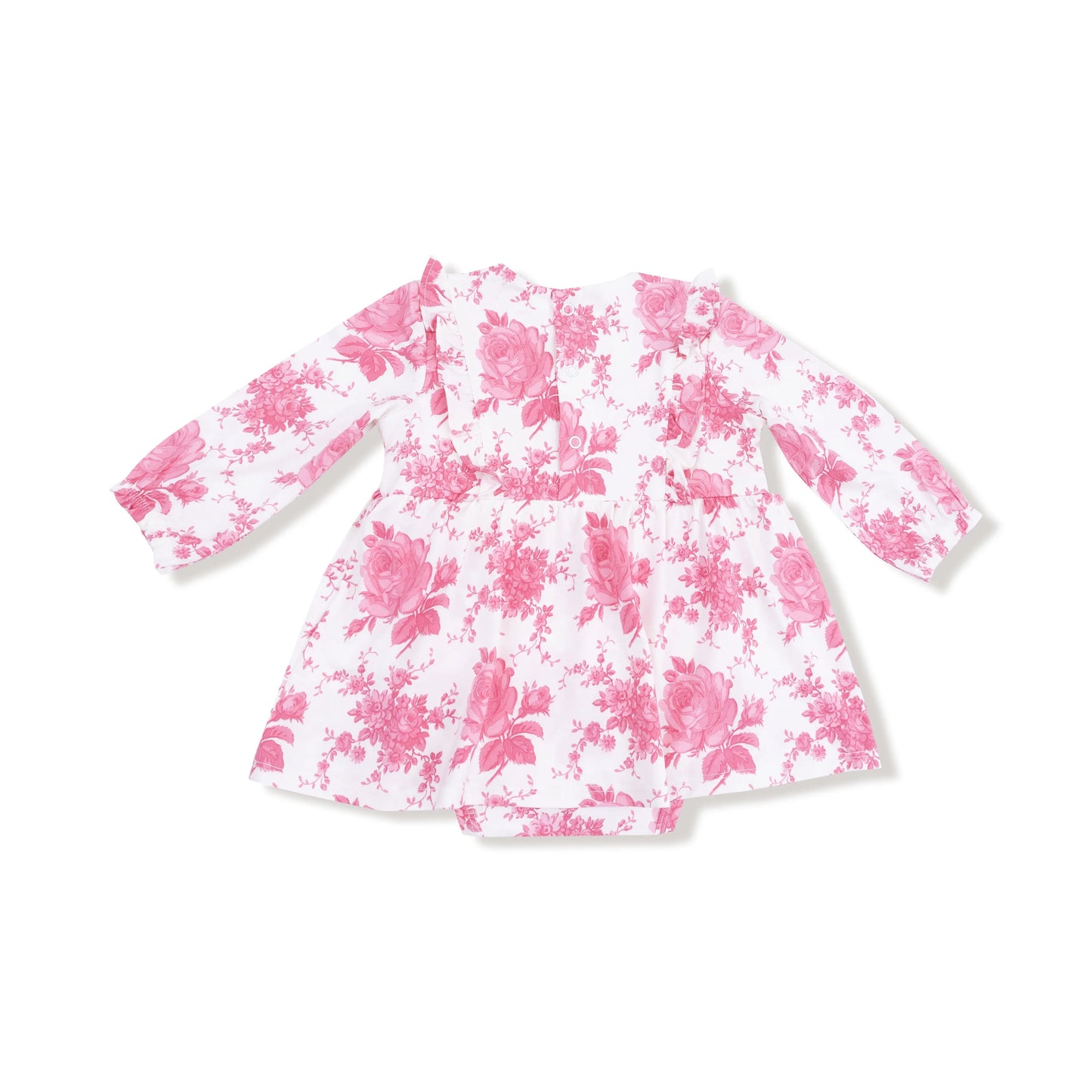 Ruffle Long Sleeve Bodysuit Dress For Baby By Angel Dear Angel Dear Everetts Place: Online Boutique