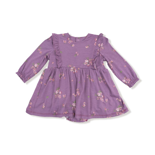 Ruffle Long Sleeve Bubble With Twirly Skirt Baby Outfit Angel Dear Everetts Place: Online Boutique