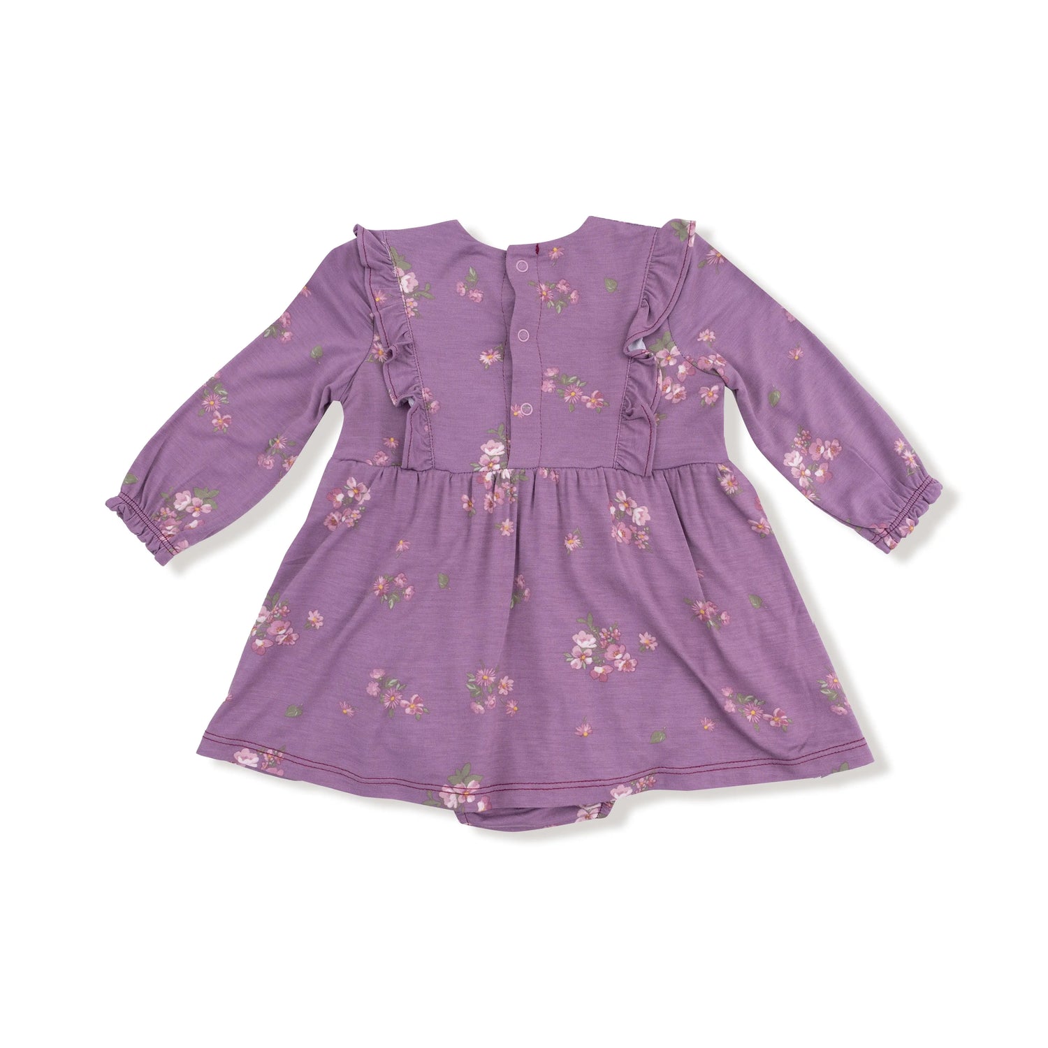 Angel Dear Ruffle Long Sleeve Bubble With Twirly Skirt Baby Outfit - Apparel & Accessories > Clothing > Baby & Toddler Clothing > Baby One-Pieces 972