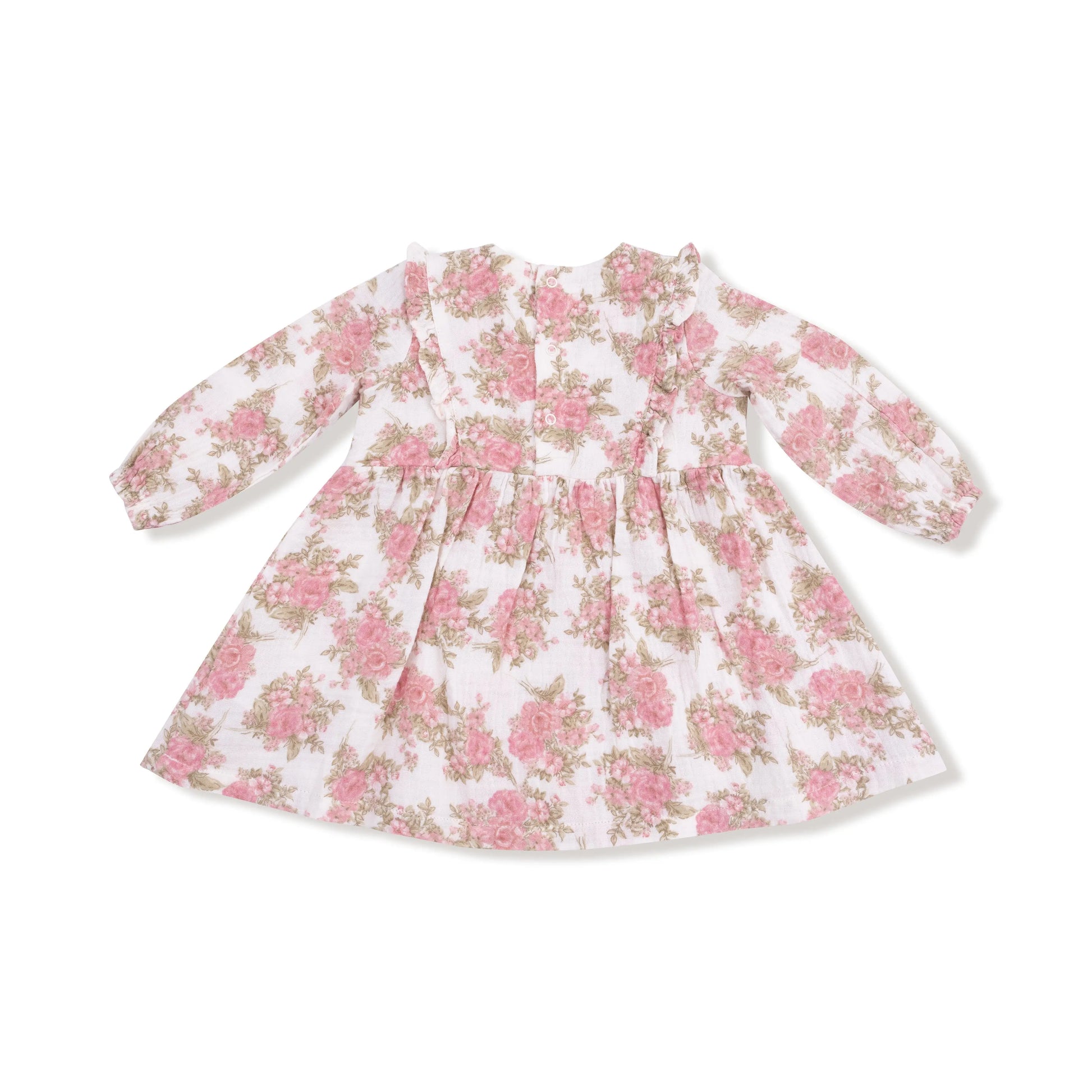 Ruffle Long Sleeve Dress And Ribbed Legging Set For Girls Angel Dear Everetts Place: Online Boutique