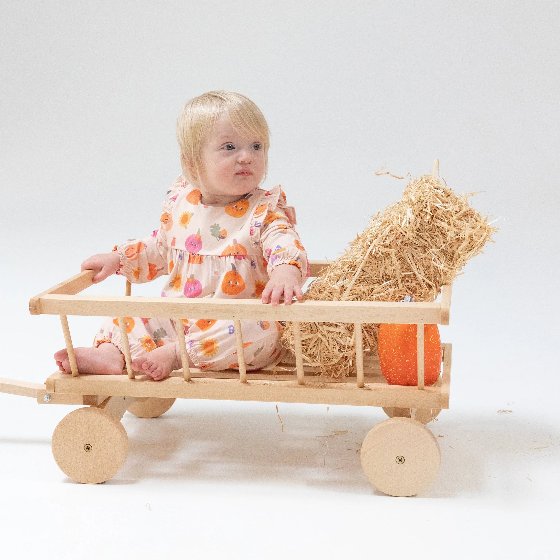 Ruffle Sleeve Romper For Babies By Angel Dear Soft Bamboo Angel Dear Everetts Place: Online Boutique