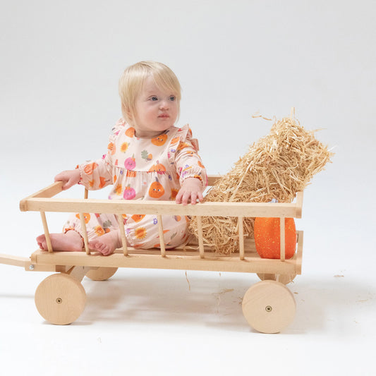 Ruffle Sleeve Romper For Babies By Angel Dear Soft Bamboo Angel Dear Everetts Place: Online Boutique