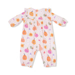 Angel Dear Ruffle Sleeve Romper For Babies By Angel Dear Soft Bamboo - Apparel & Accessories > Clothing > Baby & Toddler Clothing > Baby One-Pieces 100