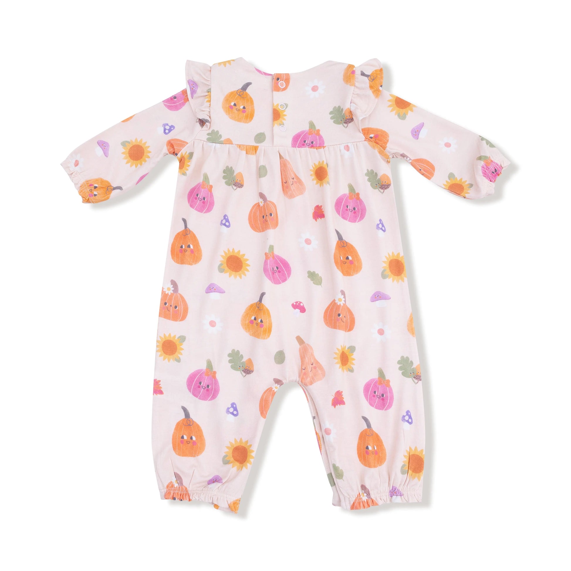 Ruffle Sleeve Romper For Babies By Angel Dear Soft Bamboo Angel Dear Everetts Place: Online Boutique